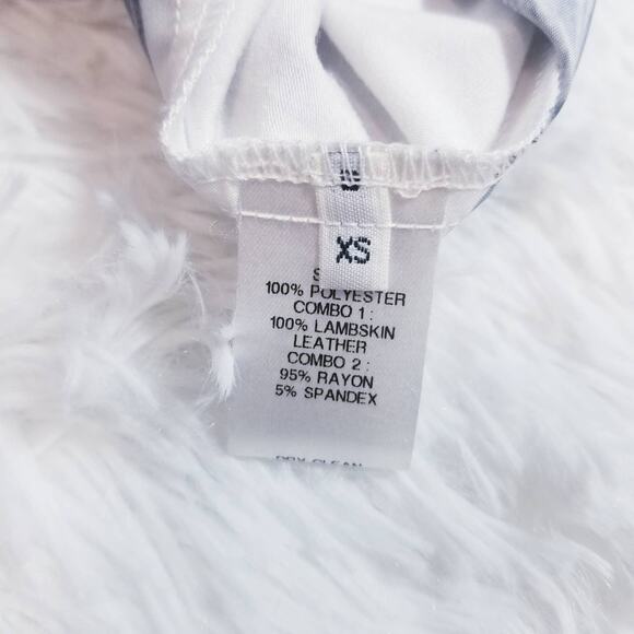 cut25 Yigal Azrouel Lambskin Sleeves Blouse - Picture 14 of 15